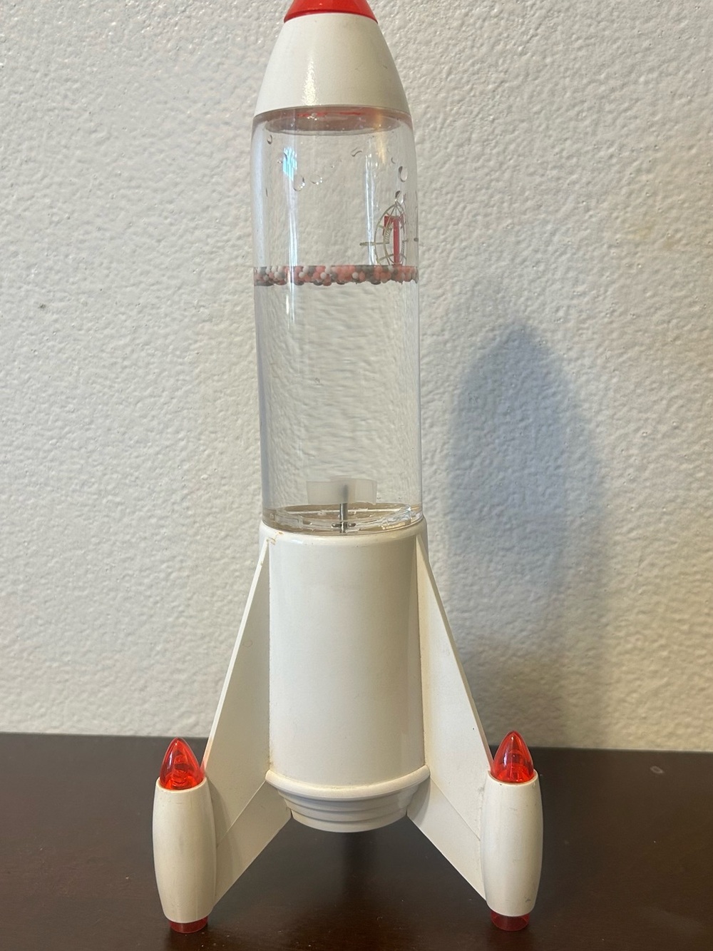 Vintage 90s Disneyland Tomorrowland Mini Tornado Rocket Lamp RARE 11.5”x5” - Picture 6 of 11